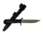 Нож тактический Combat, сталь VG-10 (Cryo) Convex, Satin, Kizlyar Supreme, 4610094298304
