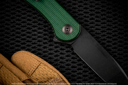 Нож Civivi Elementum C907T-E сталь D2 BlackWash рукоять Green Micarta