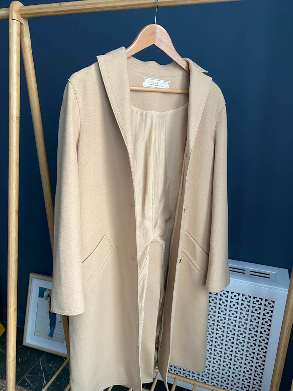 Шерстяное пальто Nina Ricci, М