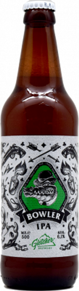 Пиво Глетчер Боулер ИПА / Gletcher Bowler IPA 0.5 - стекло