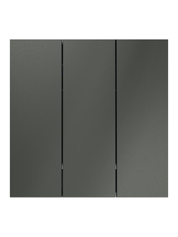 Выключатель 3-кл. СП S70 10А механизм титан Voltum VLS030106