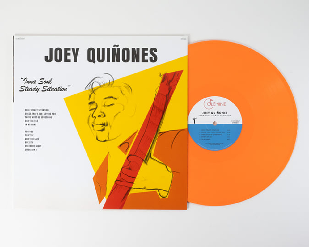 Joey Quinones - Inna Soul Steady Situation - Orange LP