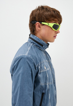 Спортивные очки 720armour Stingray / Matte Neon Lime Yellow / Polarized Smoke Lens