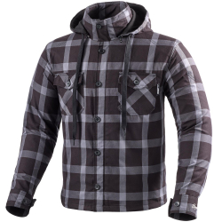 Bogotto Lumb-R Motorcycle Zip Hoodie Серая