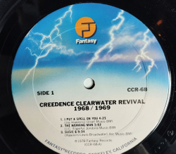 Винтажная виниловая пластинка LP Creedence Clearwater Revival 1968 / 1969 (USA 1978)