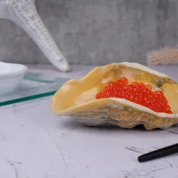 Блюдо для подачи 19,9*8 см h3,8 см емкость для закусок Pearl Shell Frutti di Mare P.L. [1]