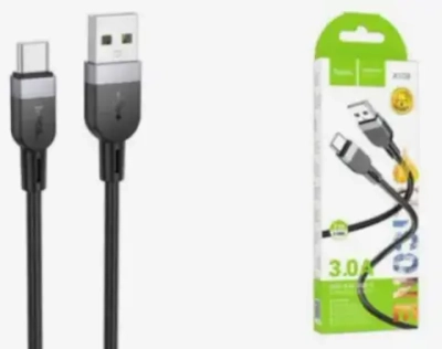Кабель HOCO X109 USB-Type-C 3A 1м Silicone Black