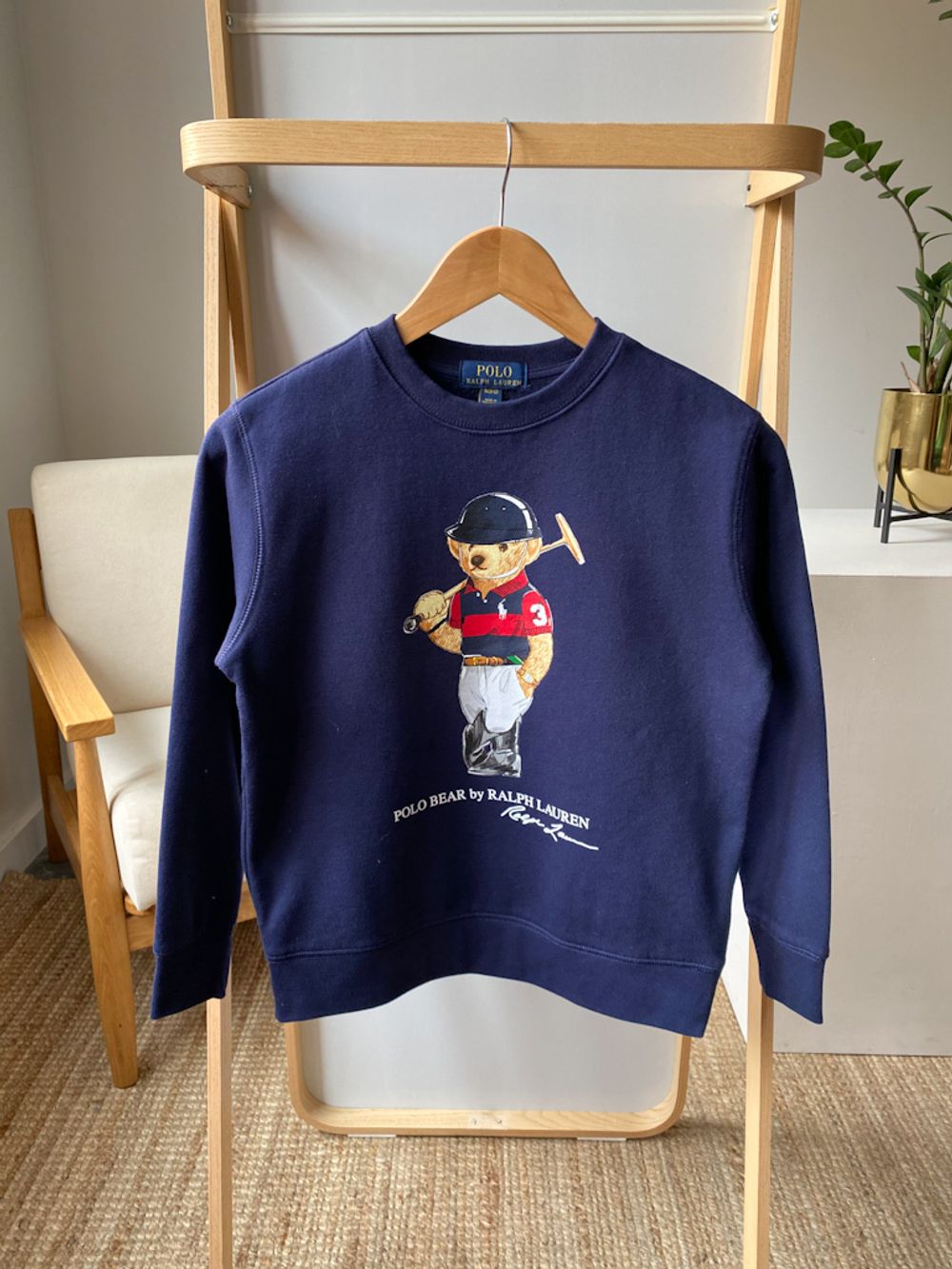 Новый хлопковый свитшот Ralph Lauren, 158