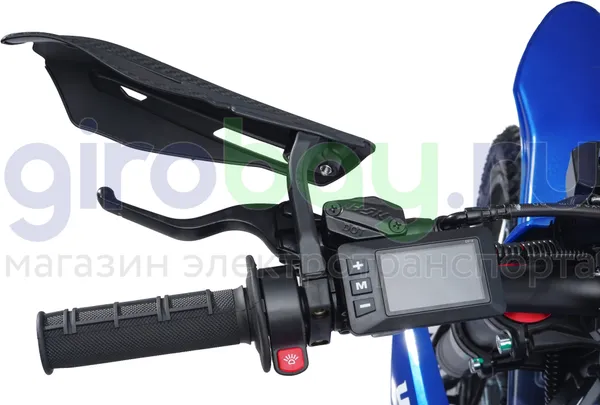 Электромотоцикл Эндуро WHITE SIBERIA BELLLUGA 001 3900W (60V/27Ah) - Синий фото №9