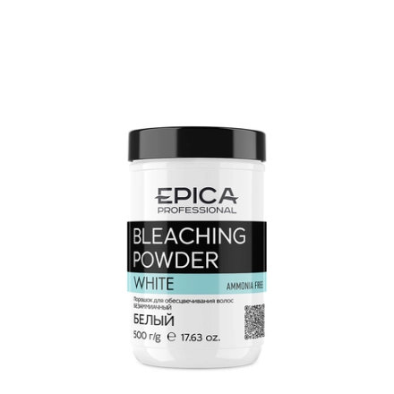 EPICA Professional NEW Bleaching Powder WHITE, Порошок для обесцвечивания Белый, 500 гр