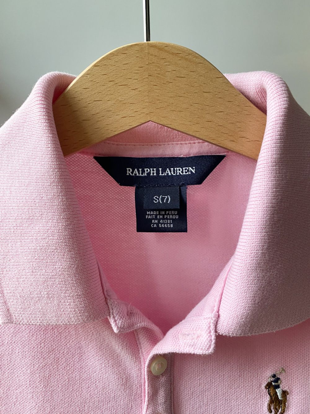Хлопковое поло  Ralph Lauren, 122