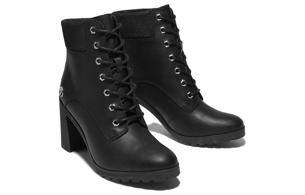 Timberland Allington Heeled 6 Mid Calf Boots Women"s Black