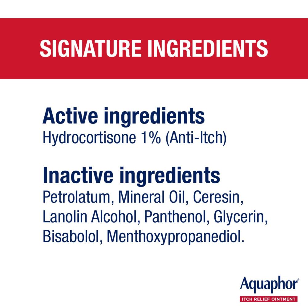 Aquaphor, Мазь для снятия зуда, максимальная эффективность, без отдушек, 56 г (2 унции)