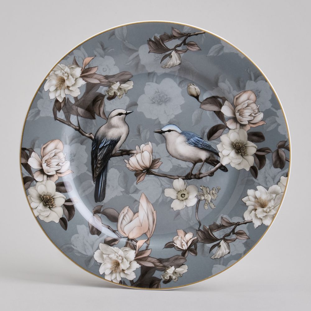 НАБОР ТАРЕЛОК ЗАКУСОЧНЫХ LEFARD BOHEMIAN BIRDS 2 ШТ. 20,5СМ