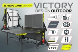 Теннисный стол Victory DESIGN 6 Всепогодный