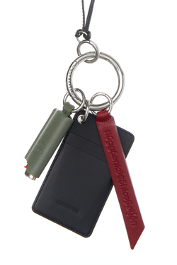 FLÜGGÅƏNK∂€ČHIŒβØL∫ÊN — Leather Tag BORDO