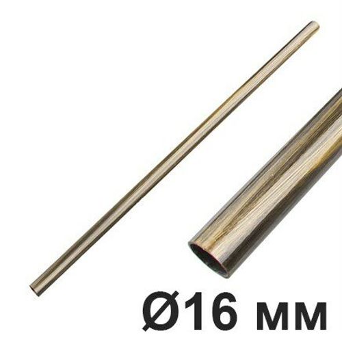 Труба Ø 16 мм пластиковая "Бронза" для электропроводки Bironi BTR1-16-25 / Ø 16 мм