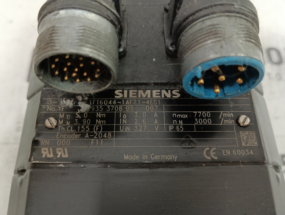 Двигатели Siemens 1FT6044-1AF71-4EG1 б/у