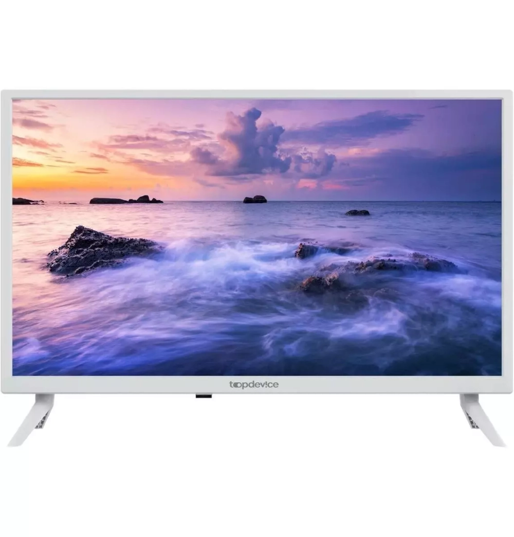 Телевизор ЖК 24" Topdevice TDTV24BN02H_WE белый