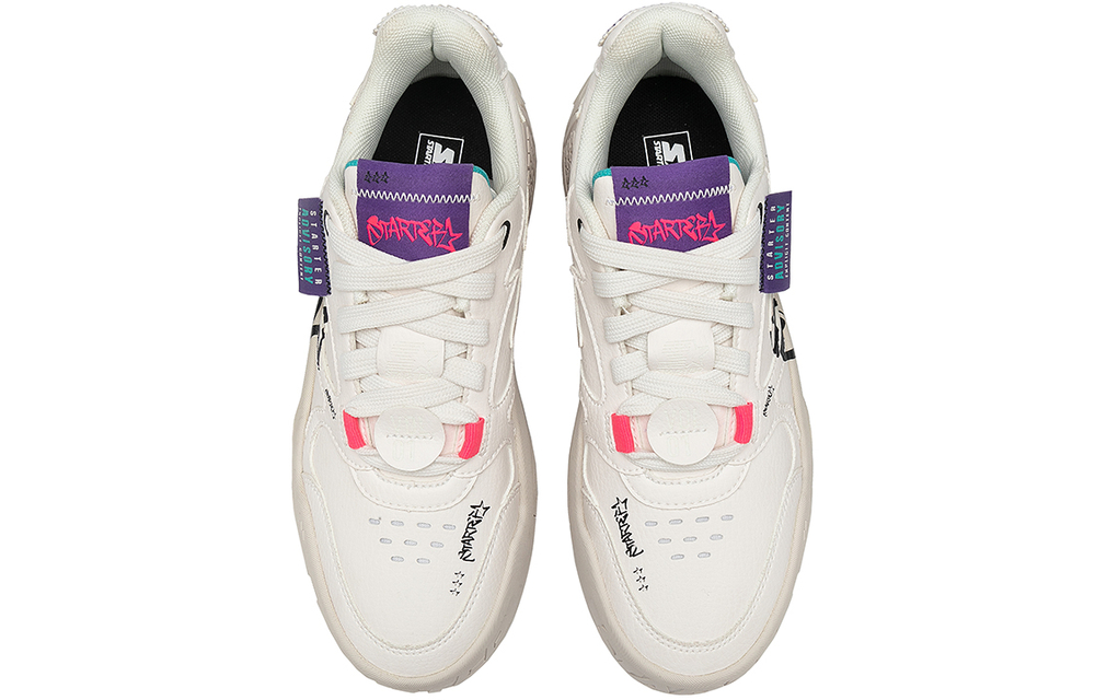 STARTER Sound Wave VOL Collection Microfiber Leather Slip Resistant Abrasion Resistant Low top Skateboard Shoes Women"s