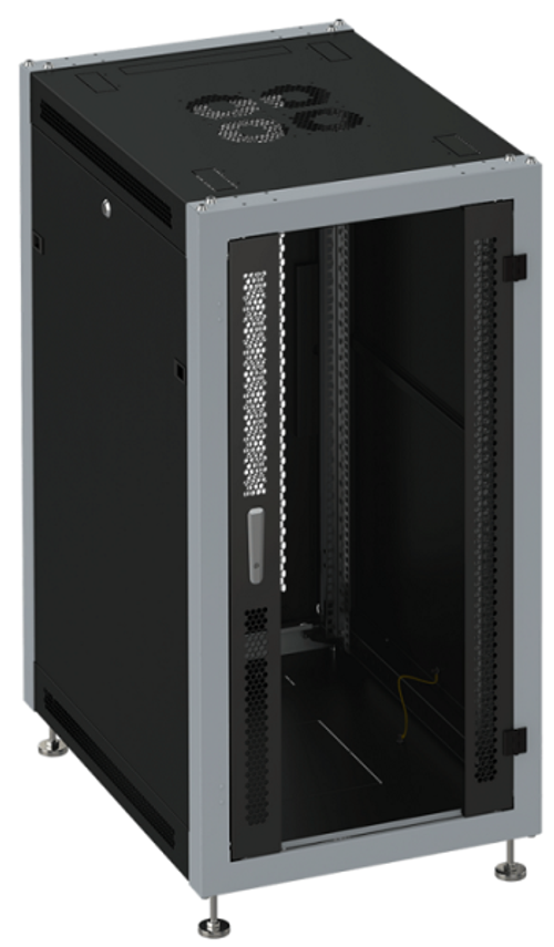 Шкаф напольный 19", 15U SYSMATRIX SL 6615.914