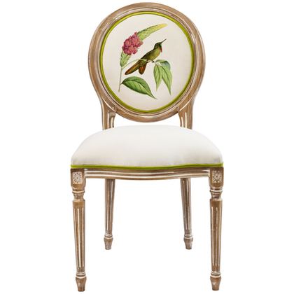 Стул Объект мечты Жемчужины природы в интерьерной оправе Птица драгоценности версия 10 OM-21102874