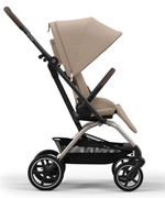 Прогулочная коляска Cybex Eezy S Twist Plus 2 TPE Almond Beige с дождевиком