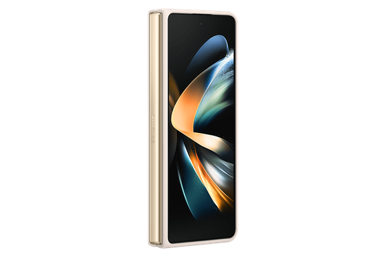 Чехол Samsung Slim Standing Cover для Z Fold 4 (EF-MF936CUEGRU) бежевый