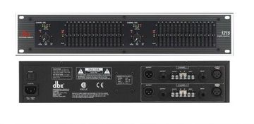 DBX 1215 двухканальный 2/3 октавный графический эквалайзер
