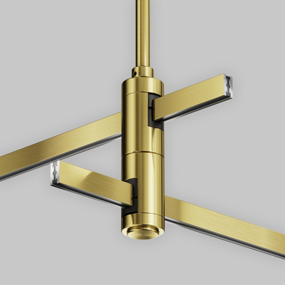 Крепление потолочное Medium двойное 300мм Flarity латунь, TRA158C-D1-BS. TM Maytoni