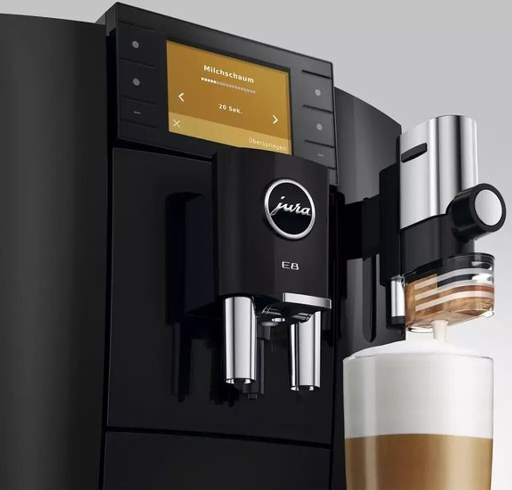 Кофемашина JURA E8 (ED) Piano Black 15745