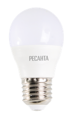 Лампа светодиодная Ресанта LL-R-G45-7W-230-4K-E27
