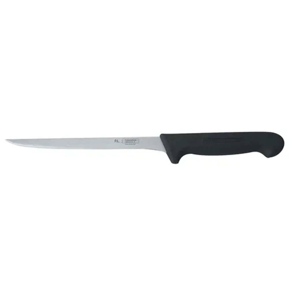 Нож филейный 20 см PRO-Line черная ручка P.L. Proff Cuisine