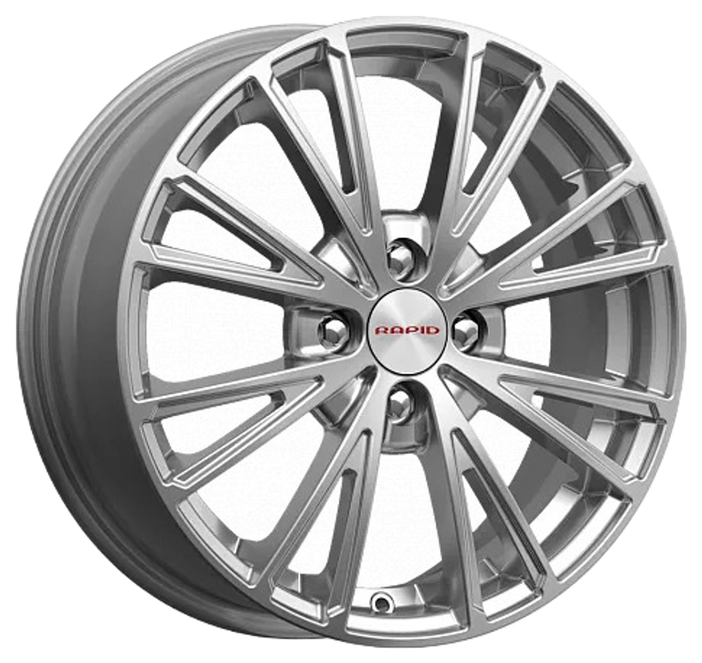 Диск Литой K&K Меандр 6 x R15 4x100 D54.1 ЕТ46 Дарк Платинум