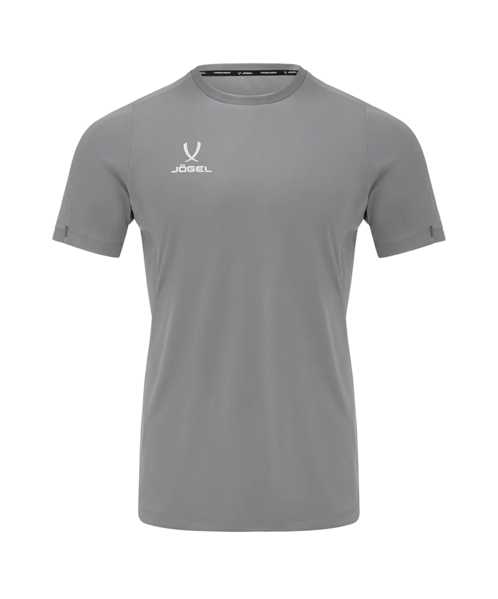 Футболка тренировочная JÖGEL PREMIER PerFormDRY Training Poly Tee, серый