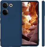 Мягкий Soft Touch чехол из силикона для TECNO CAMON 20 / 20 PRO 4G с бархатной подкладкой