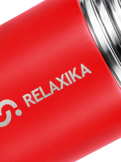 Термос для еды Relaxika 301 (0,7 литра), красный