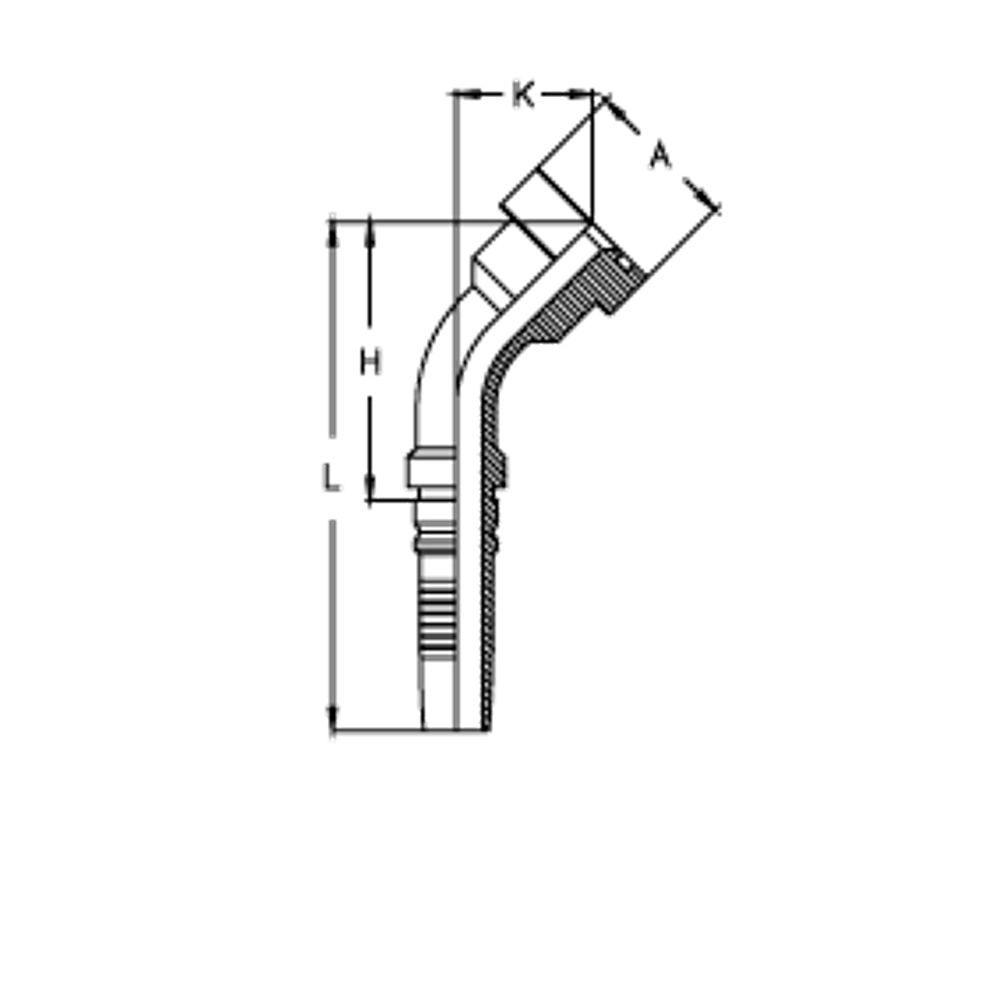 Фитинг DN 20 SFS CAT 1 47.6 (45) Interlock TIEFFE Фитинг DN 20 SFS CAT 1 47.6 (45) Interlock TIEFFE