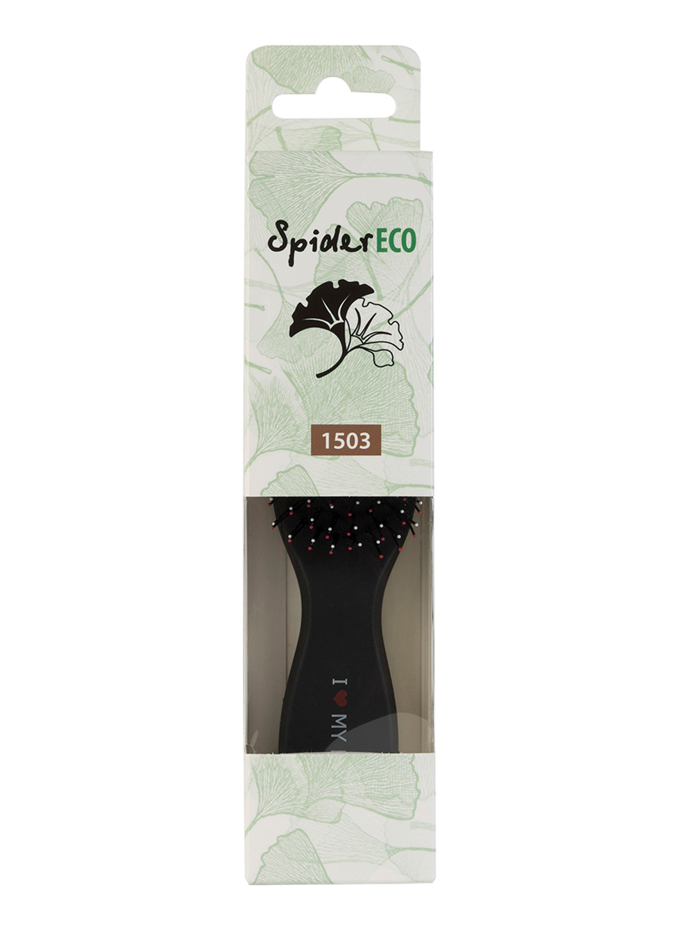 Щетка ILMH "Spider Soft" 1503 черная матовая S