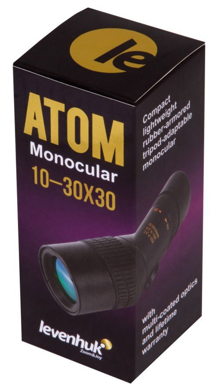 Монокуляр Levenhuk Atom 10-30x30