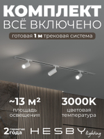Комплект трековый Hesby Lighting Skylite No3 HSBL_kompl_S003_VI1W3K