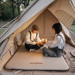 Коврик туристический самонадувной Naturehike NH21FCD11 бежево-коричневый 6см, 6927595793312