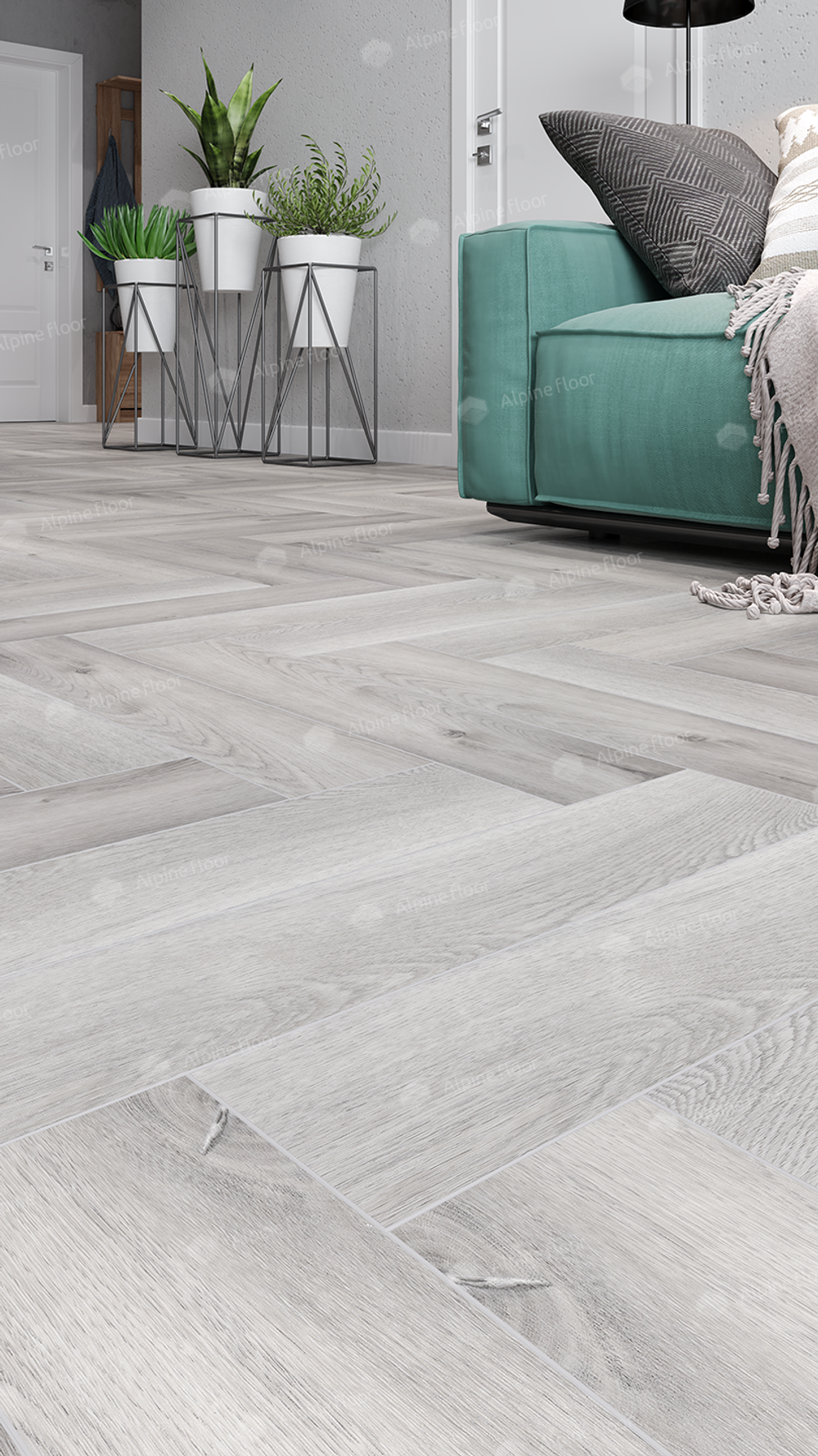 LVT плитка Дуб Лейтена ECO 16-18