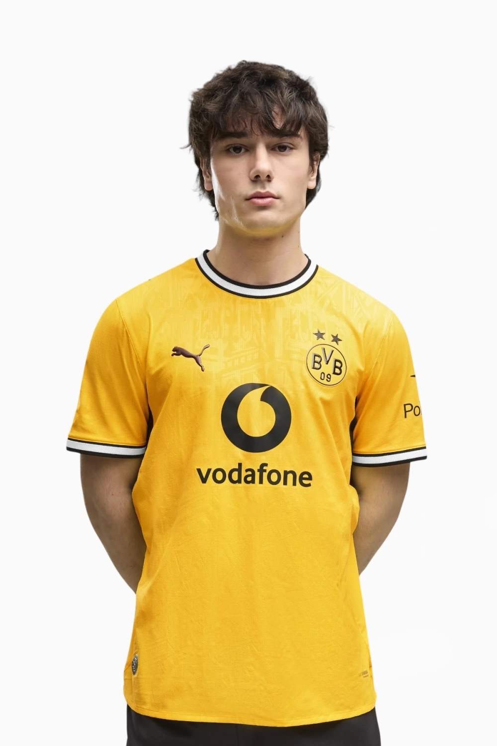 Футболка Puma Borussia Dortmund 26/27 Home Authentic - желтый