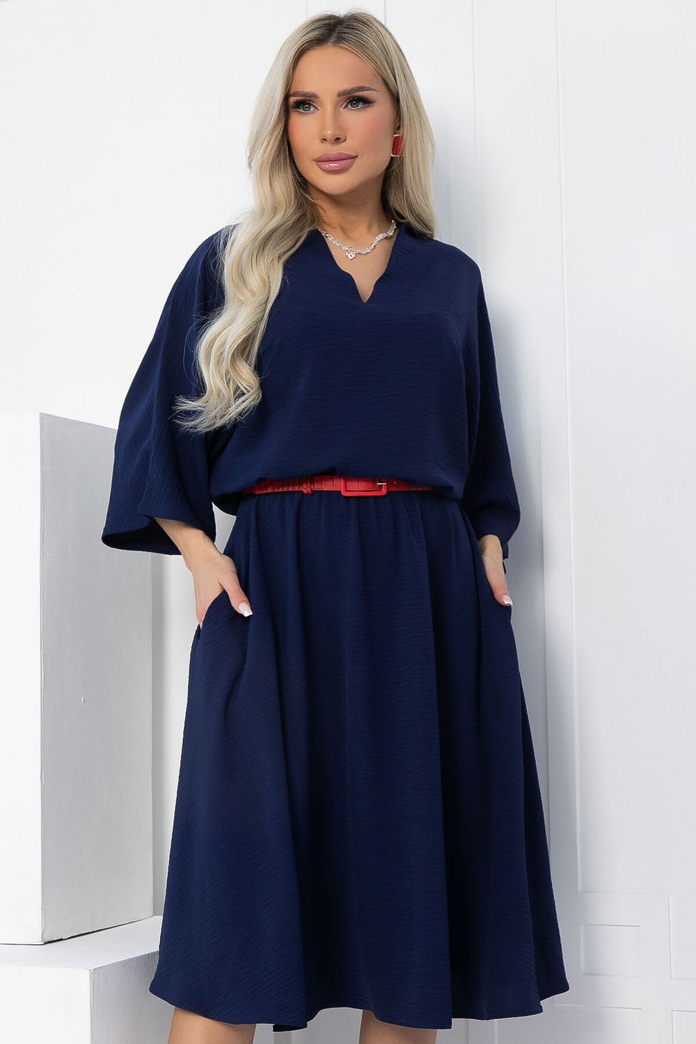 Платье Модера (синее) П12667-16 LT Collection