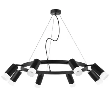 Люстра подвесная 8*GU10 LR0183781 черный Rullo Lightstar
