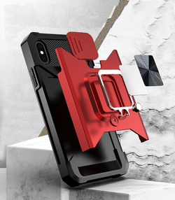 Противоударный чехол Сard Reader Case для iPhone X / XS
