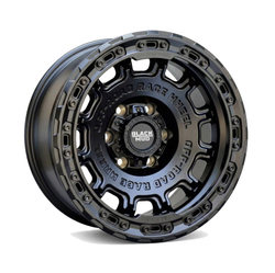 РАСПРОДАЖА ОСТАТКОВ! Диск колёсный литой BLACK MUD M530B с бедлоком R17 8,5 ET0 Matte Black W Beadlock Ring