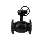 Кран шаровой сталь 09Г2С Ballomax КШТ 61.103 Ду 200 Ру16 фл L=410мм с редуктором BROEN КШТ 61.103.200.Р.16