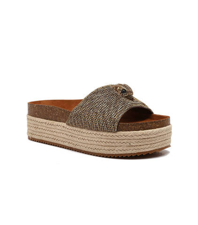 Шлепанцы Kurt Geiger - коричневый(9789440609)